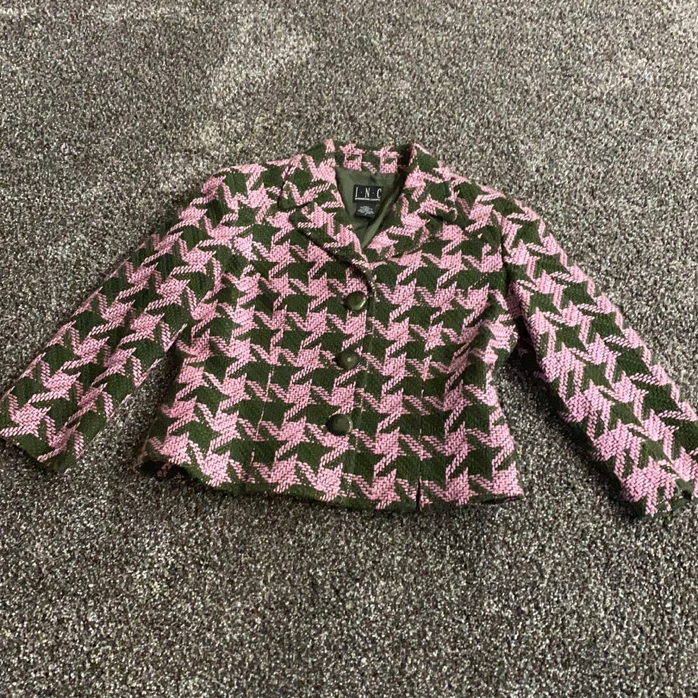 Pink and brown jacket. INC. size 2.